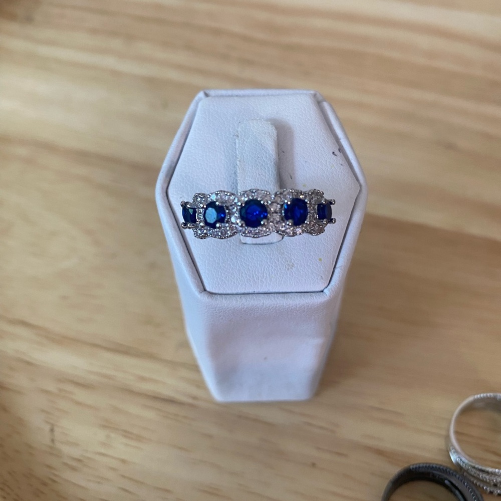 BRIDAL ENGAGEMENT RING WEDDING RING GG16 - Picture 3 of 5